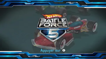 Hot Wheels - Battle Force 5 screen shot title